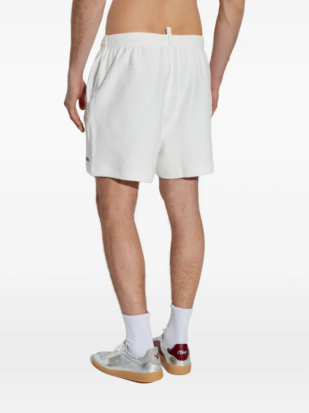 DSQUARED2 Shorts met trekkoord Wit