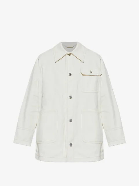 AMI Paris chest-pocket shirt jacket