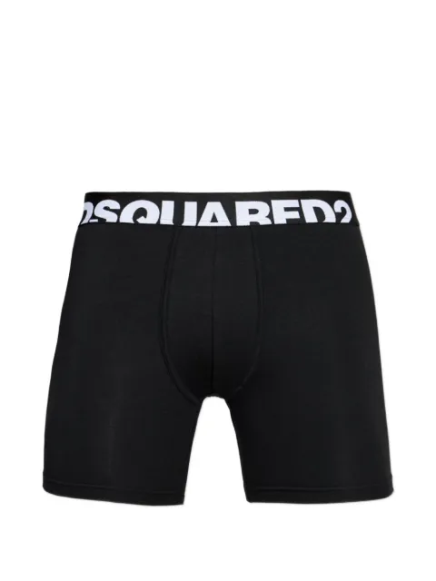 DSQUARED2 bóxer con logo en la pretina