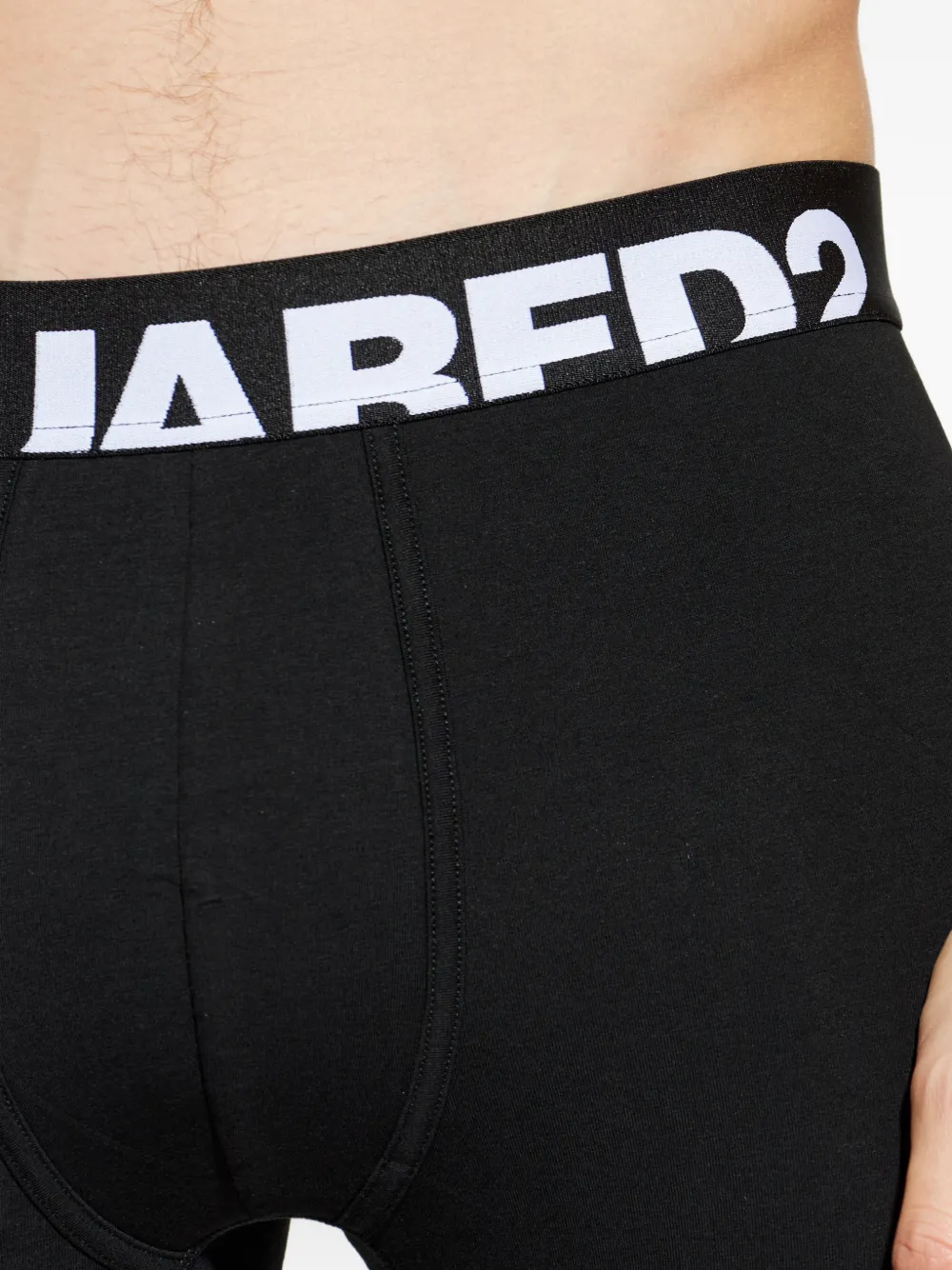 DSQUARED2 Boxershorts met logoband Zwart