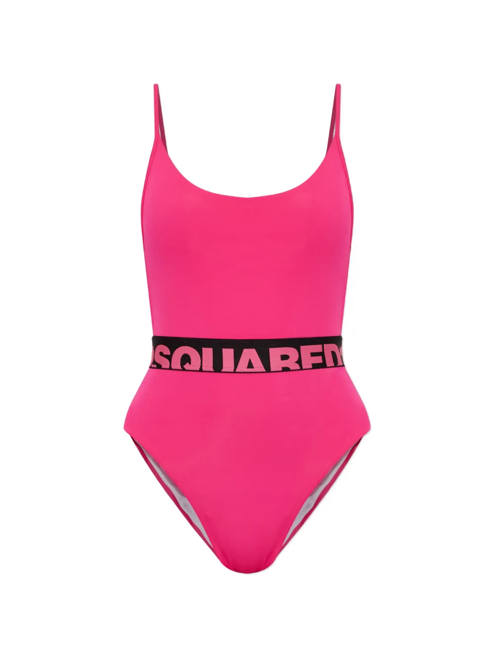 DSQUARED2 logo-detail swimsuit - Rosa