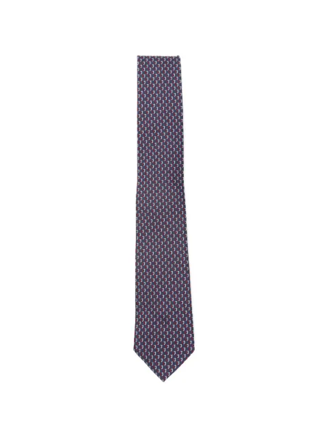 Ferragamo patterned tie