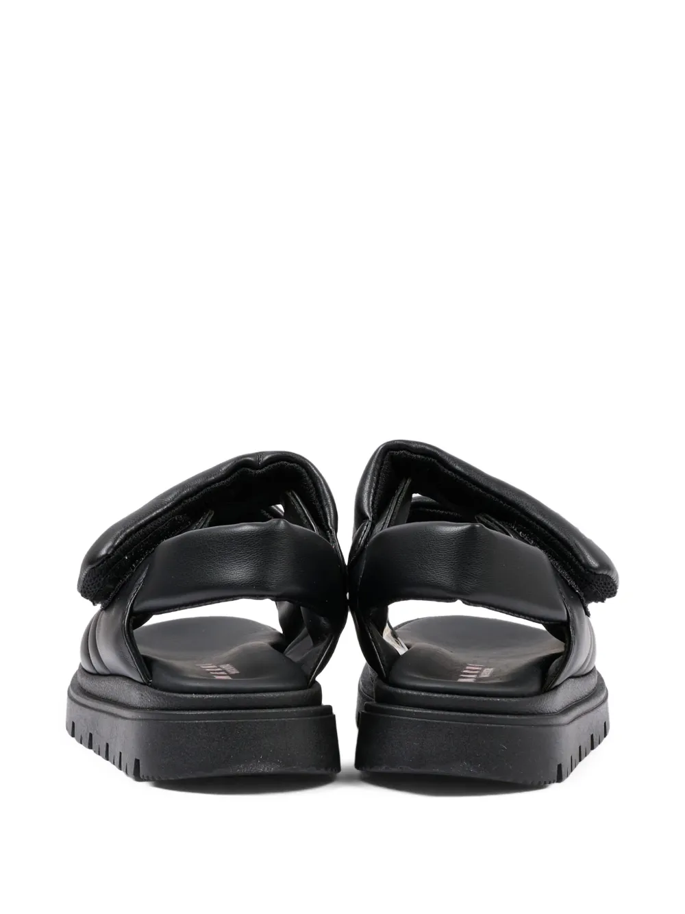 Marni Kids padded-strap sandals Zwart