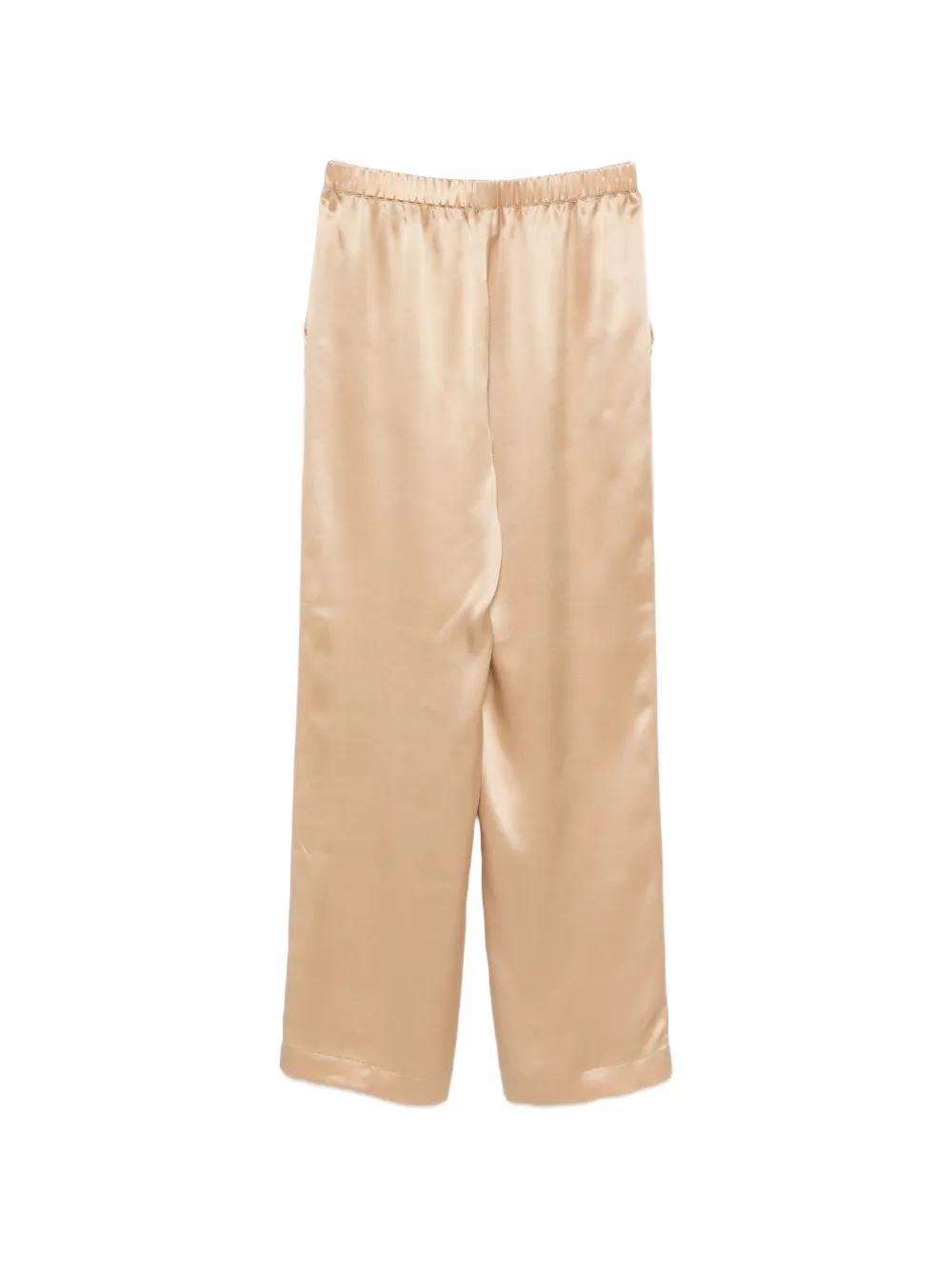 Carine Gilson Satijnen pyjamabroek Beige