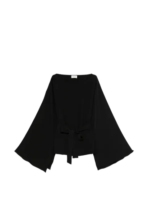 P.A.R.O.S.H. flared-sleeve tie top