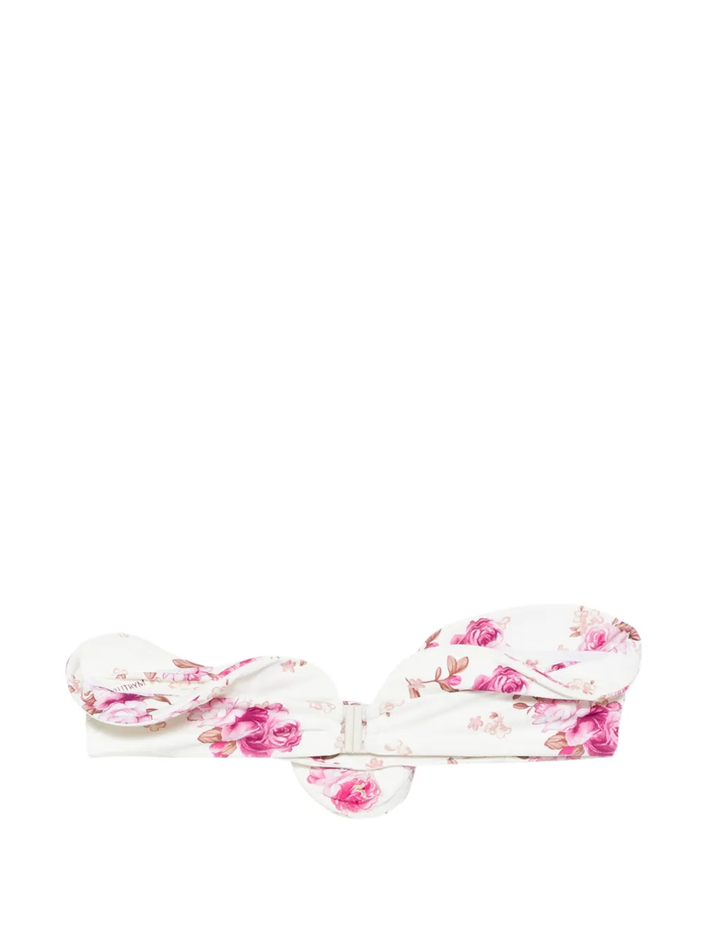  Magda Butrym Floral-pattern Swim Bra - Neutrals 