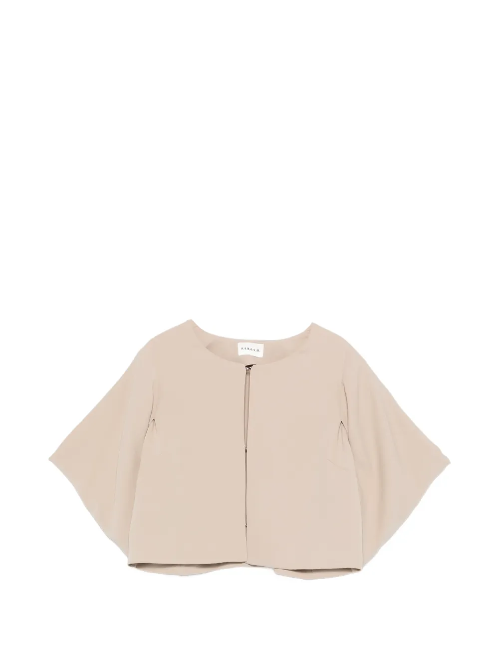 P.A.R.O.S.H. batwing-sleeve jacket - Toni neutri