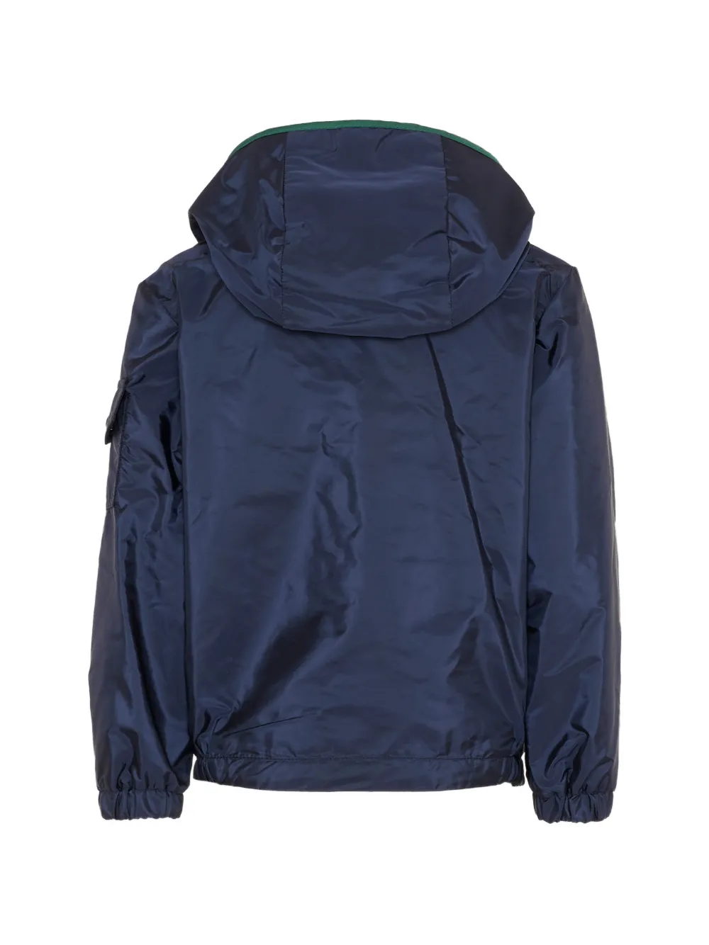 Moncler Enfant Jack met capuchon en rits Blauw