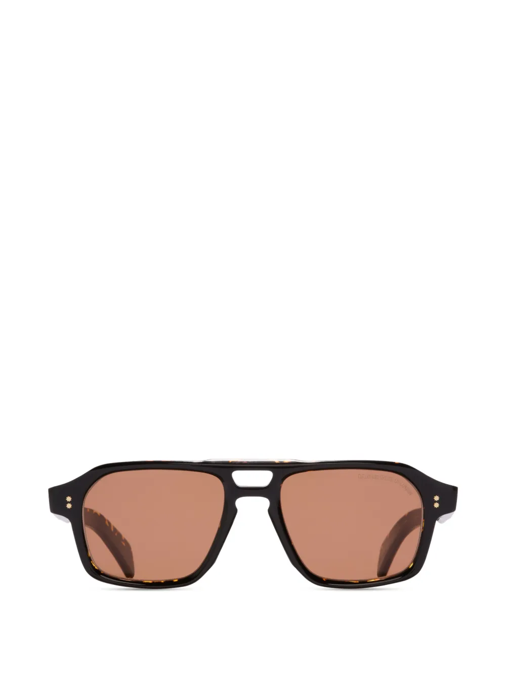Cutler & Gross tortoiseshell-pattern sunglasses - Nero