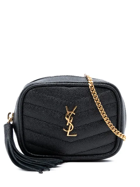 Saint Laurent Pre-Owned 2021 Baby Matelasse Grain De Poudre Monogram Lou Camera Bag crossbody bag
