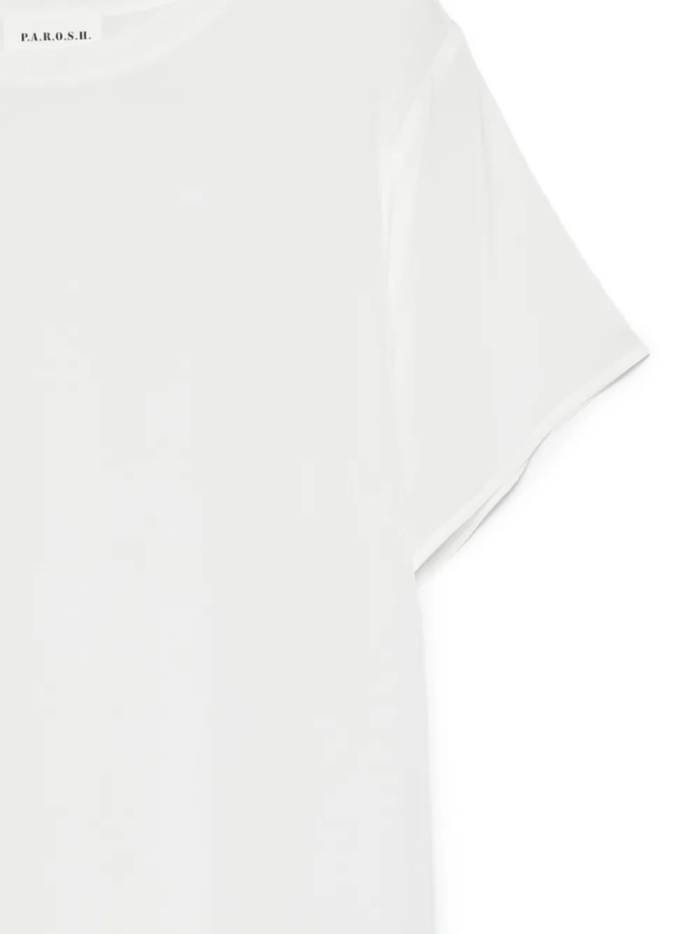 P.A.R.O.S.H. T-shirt met ronde hals Wit