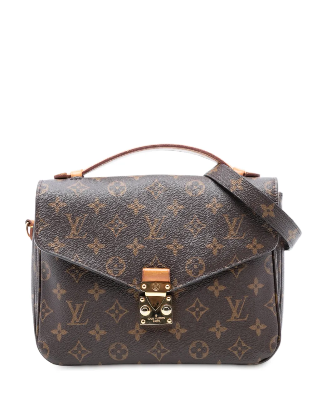 Louis Vuitton Pre-Owned 2018 Monogram Pochette Metis satchel - Marrone
