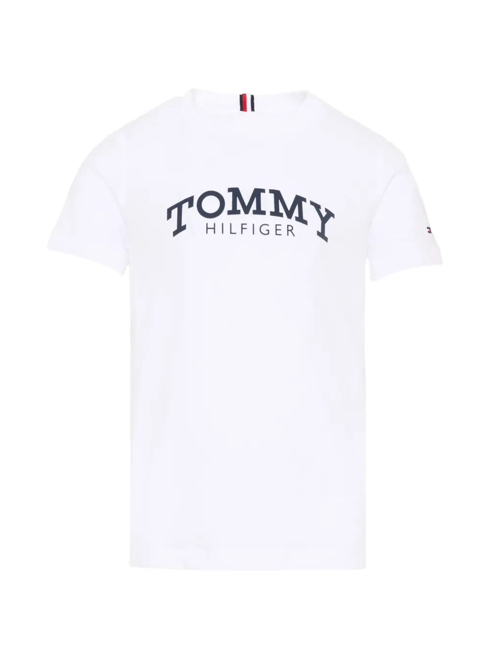 Tommy Hilfiger Junior T-shirt con logo - Bianco