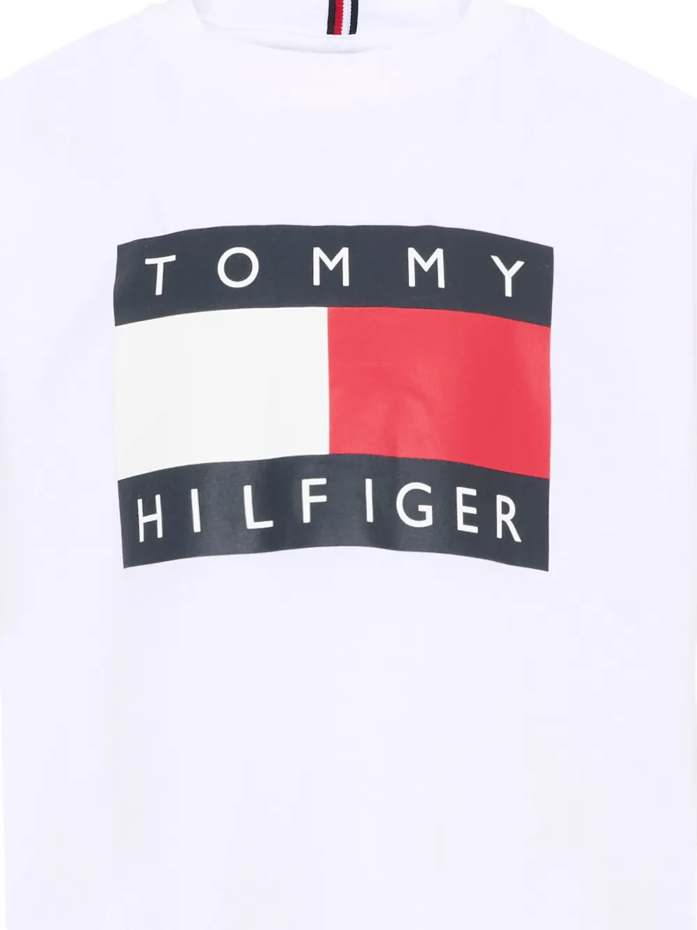 Tommy Hilfiger Junior T-shirt met logopatch Wit