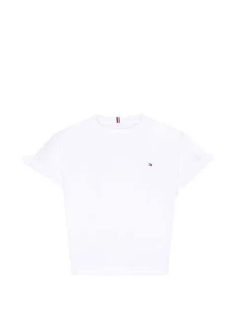 Tommy Hilfiger Junior playera con volantes