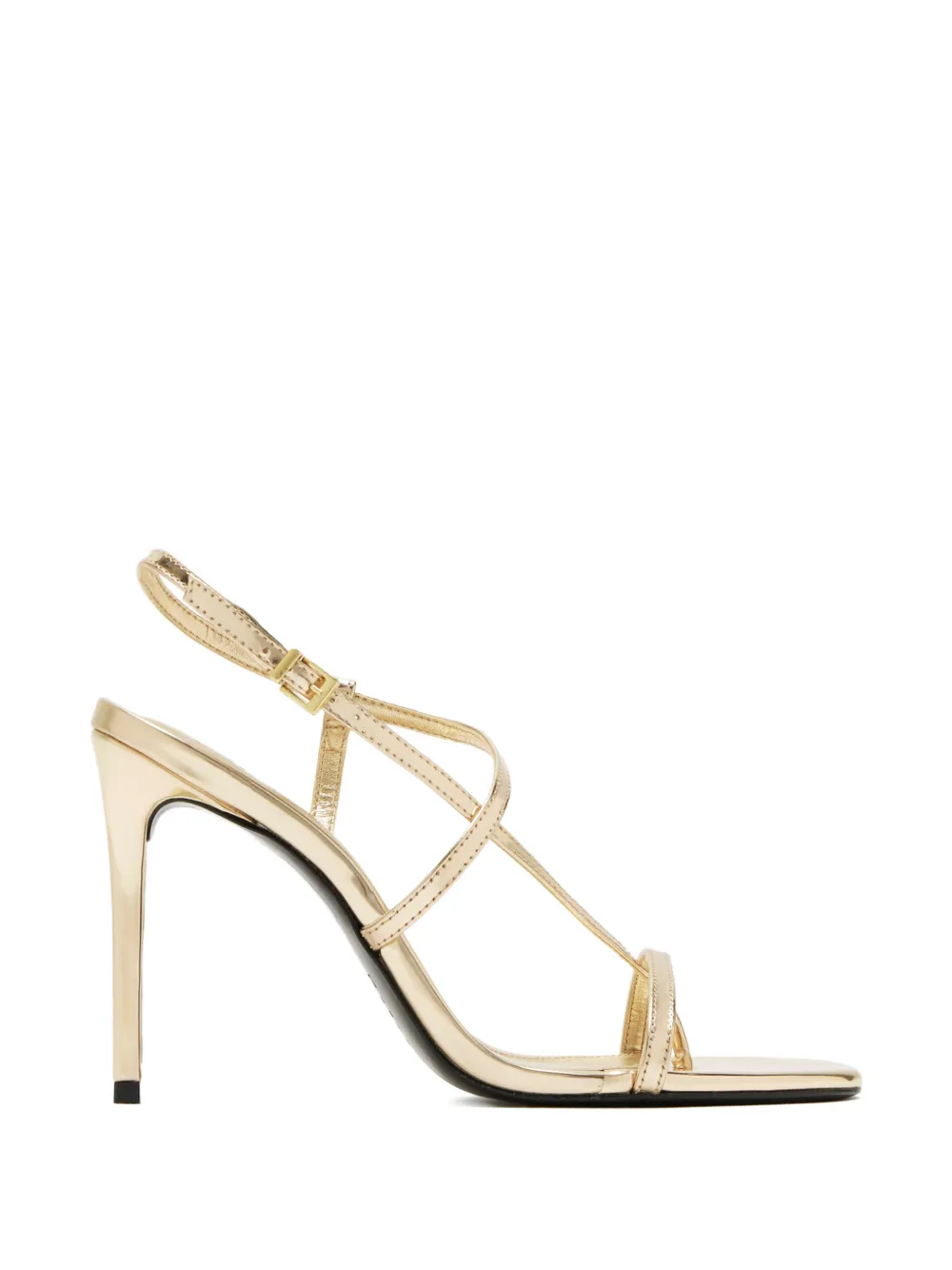Schutz Azure metallic sandals - Oro