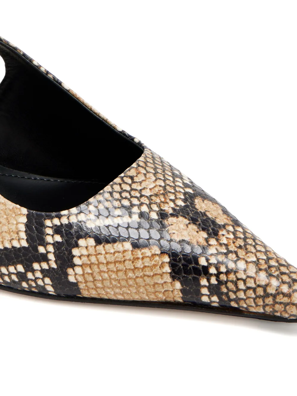 Aeyde Catrina slingback pumps Beige