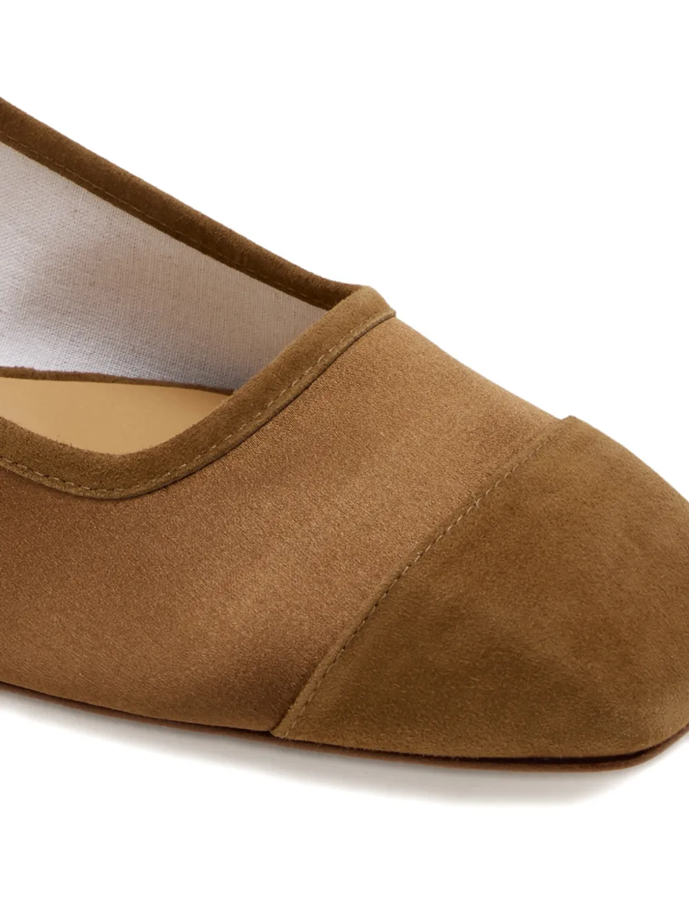 Aeyde Geraldine slingback ballet flats Bruin