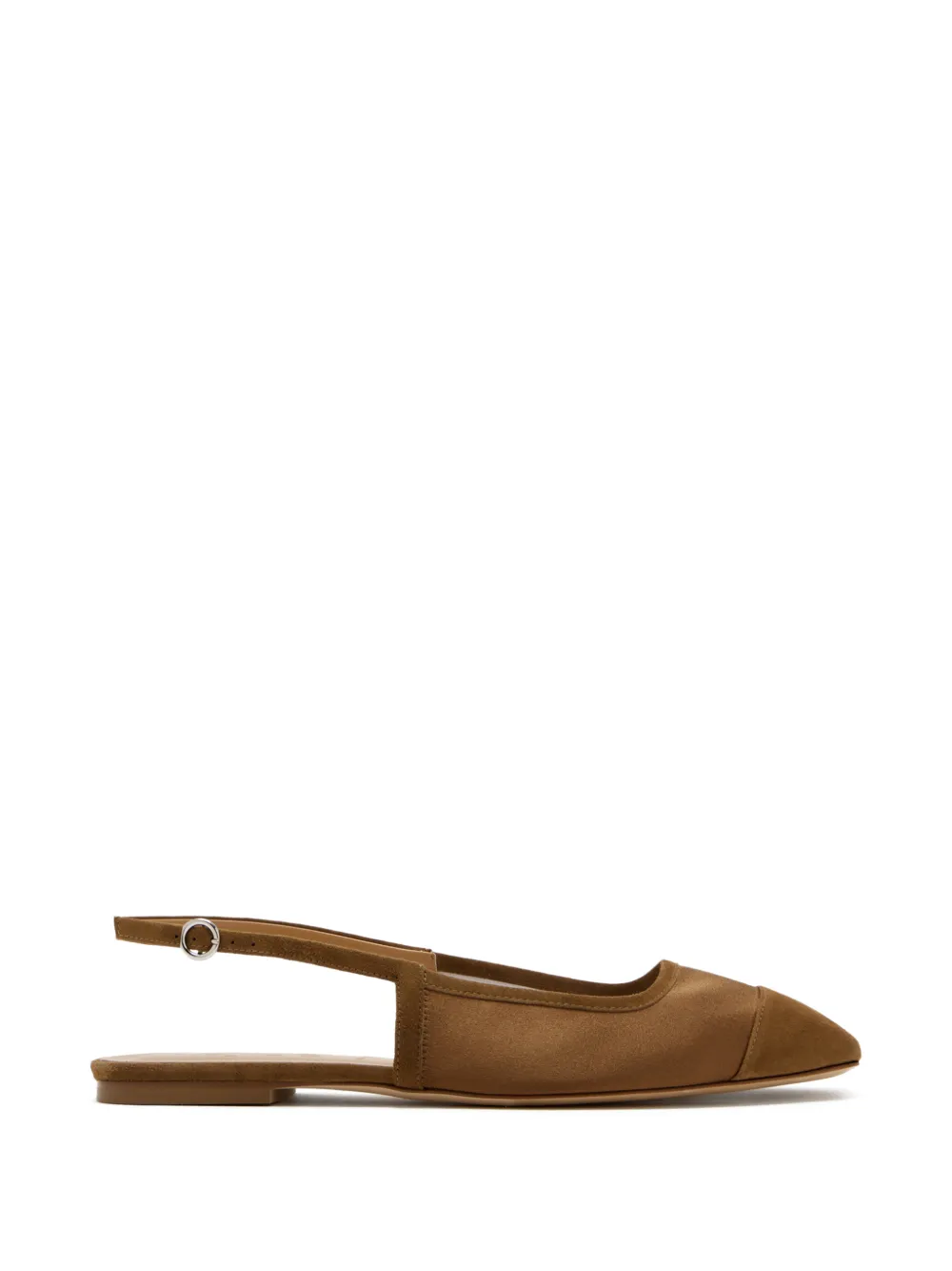 Aeyde Geraldine slingback ballet flats - Marrone