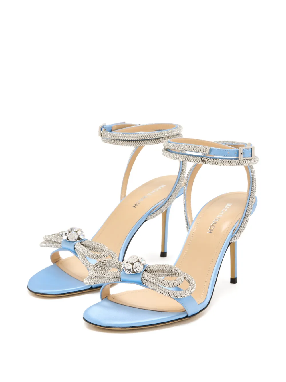 MACH & MACH Sandalen met enkelbandje Blauw