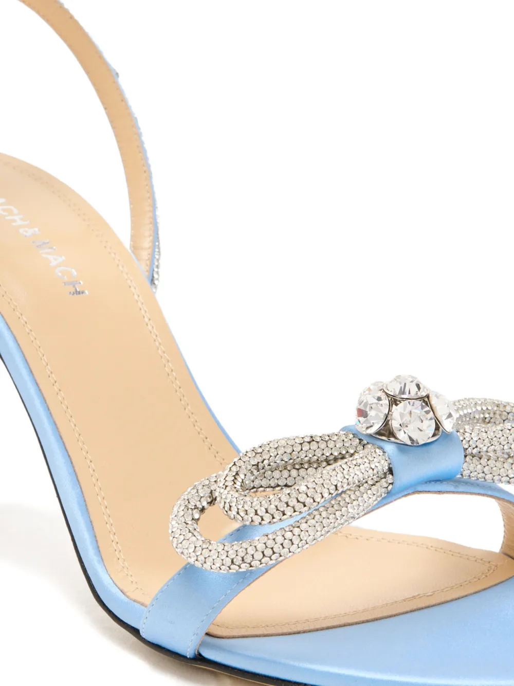 MACH & MACH Sandalen met enkelbandje Blauw