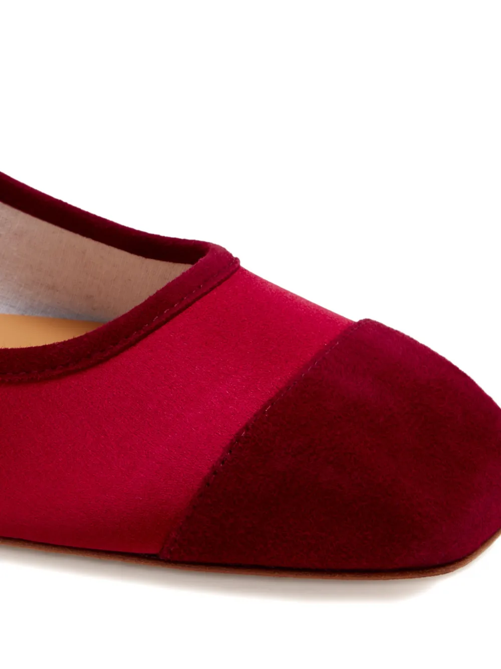Aeyde Uma ballet flats Rood