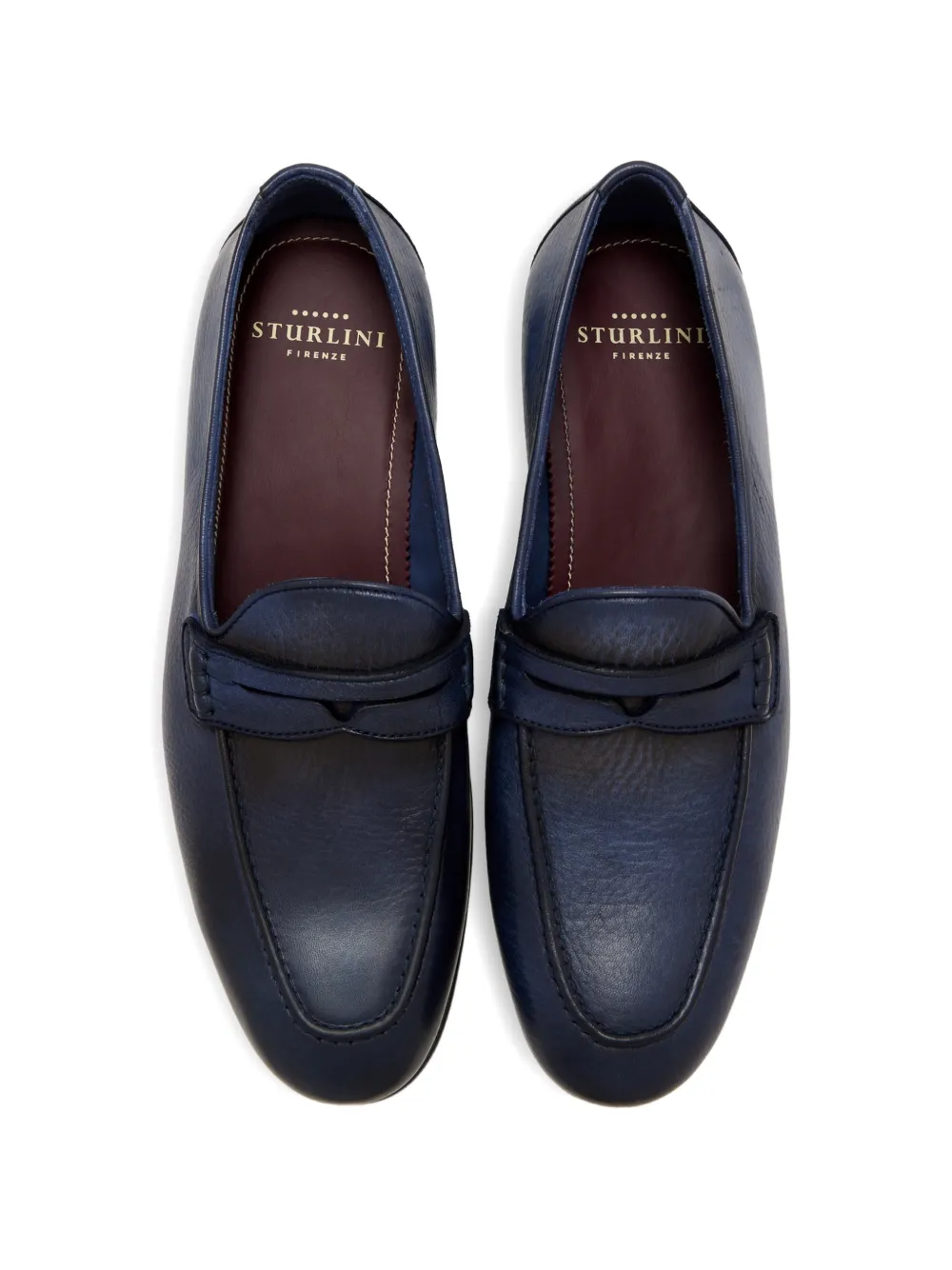 sturlini firenze Savio leren loafers Blauw