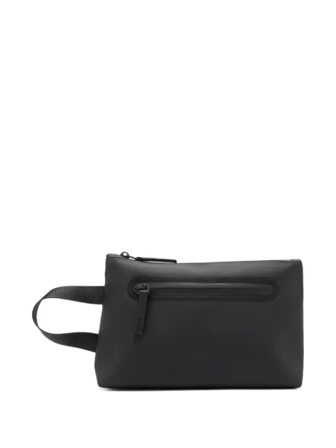 Rains zip-detail wash bag