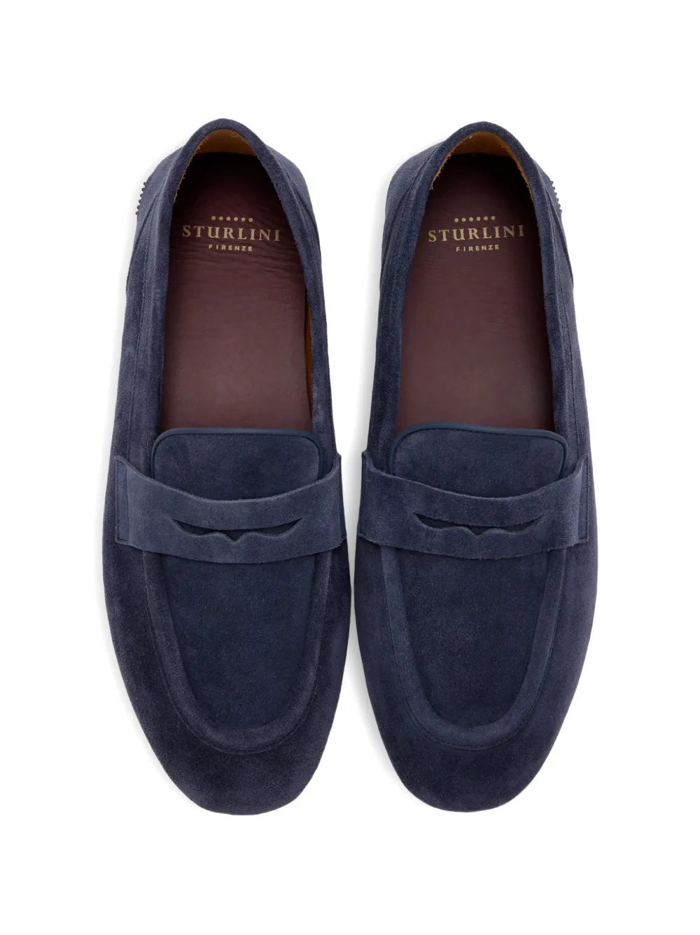sturlini firenze Gange suède loafers Blauw
