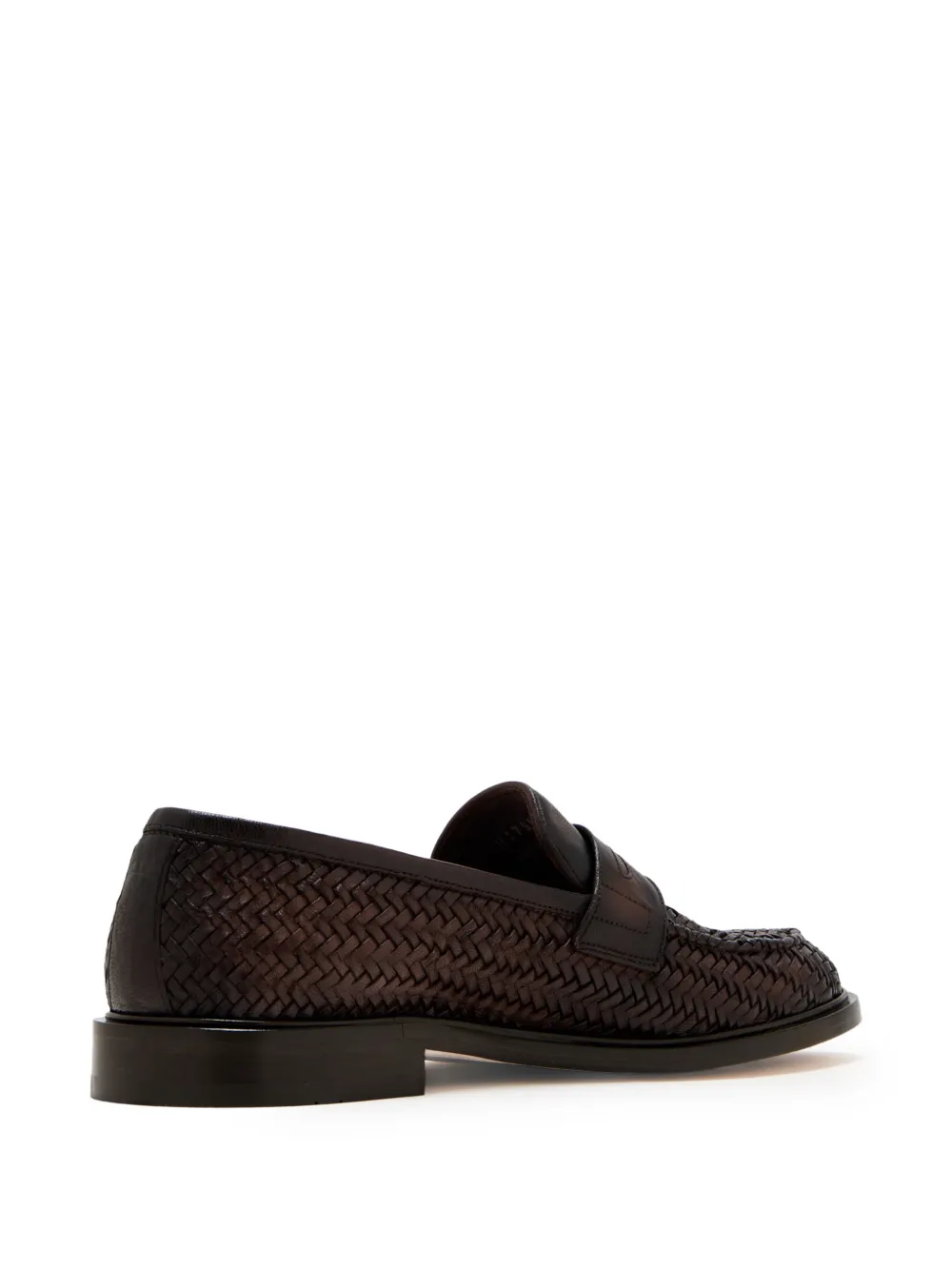 sturlini firenze Geweven leren loafers Bruin