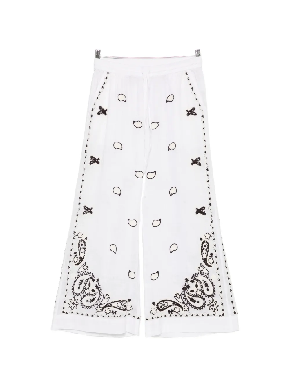 P.A.R.O.S.H. embroidery trousers - Bianco