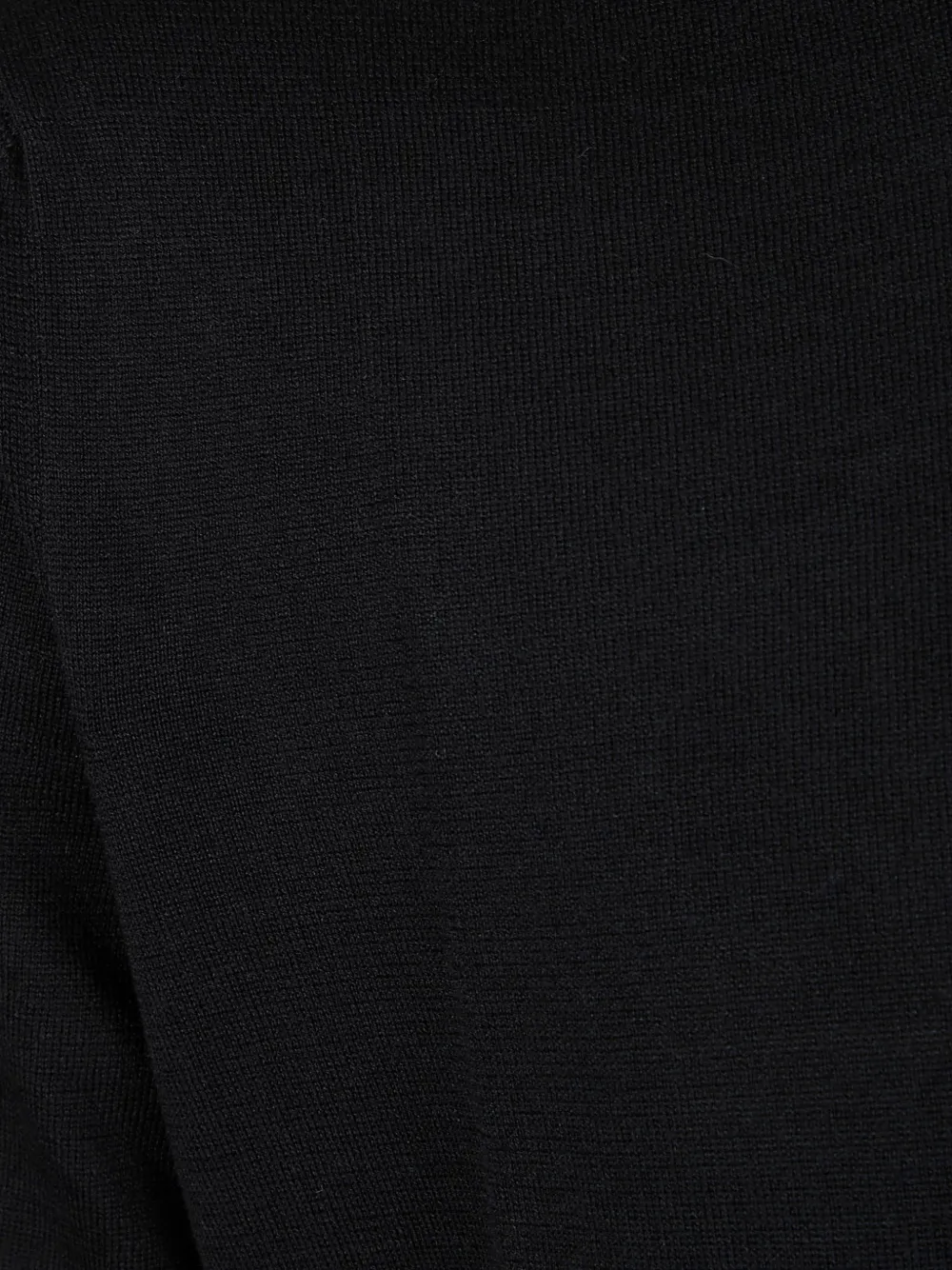  Lardini Short-sleeve Knitted T-shirt - Black 