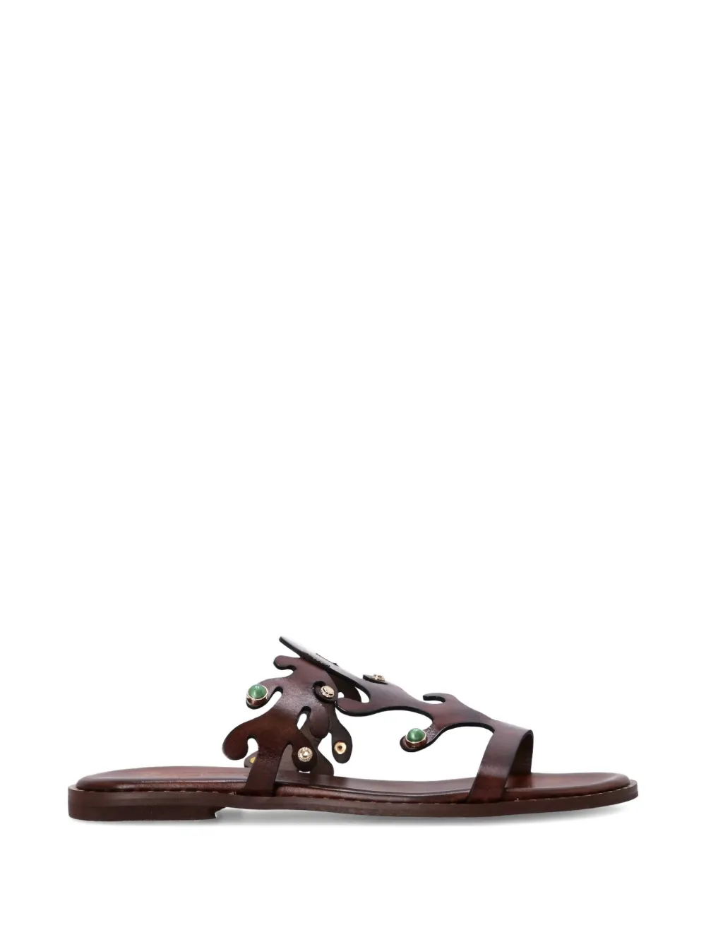 Kotris Sandals Ithaca cut-out embellished sandals Bruin