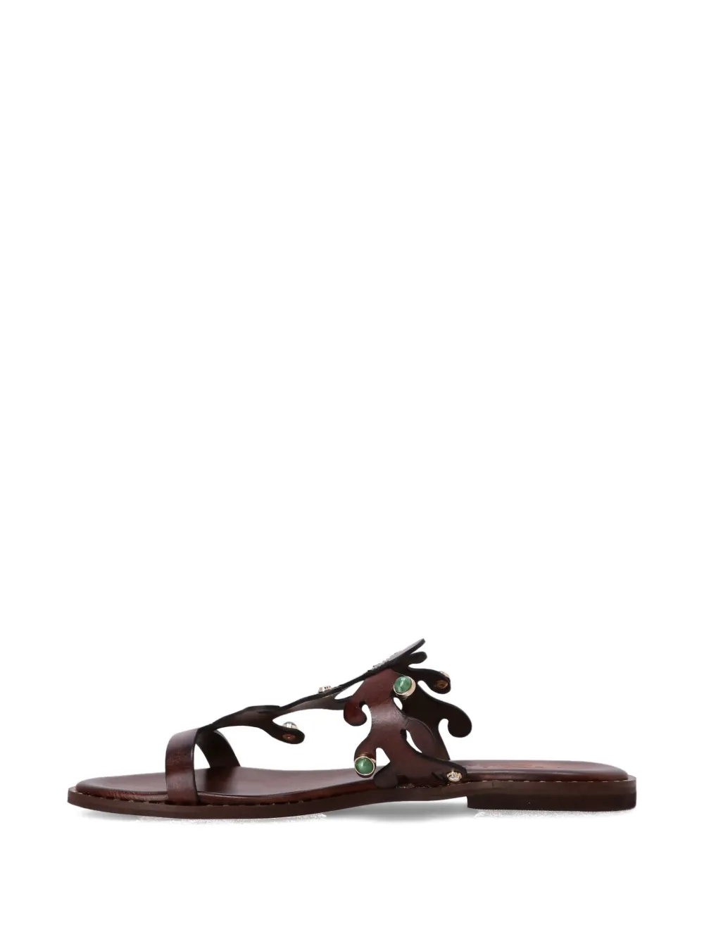 Kotris Sandals Ithaca cut-out embellished sandals Bruin