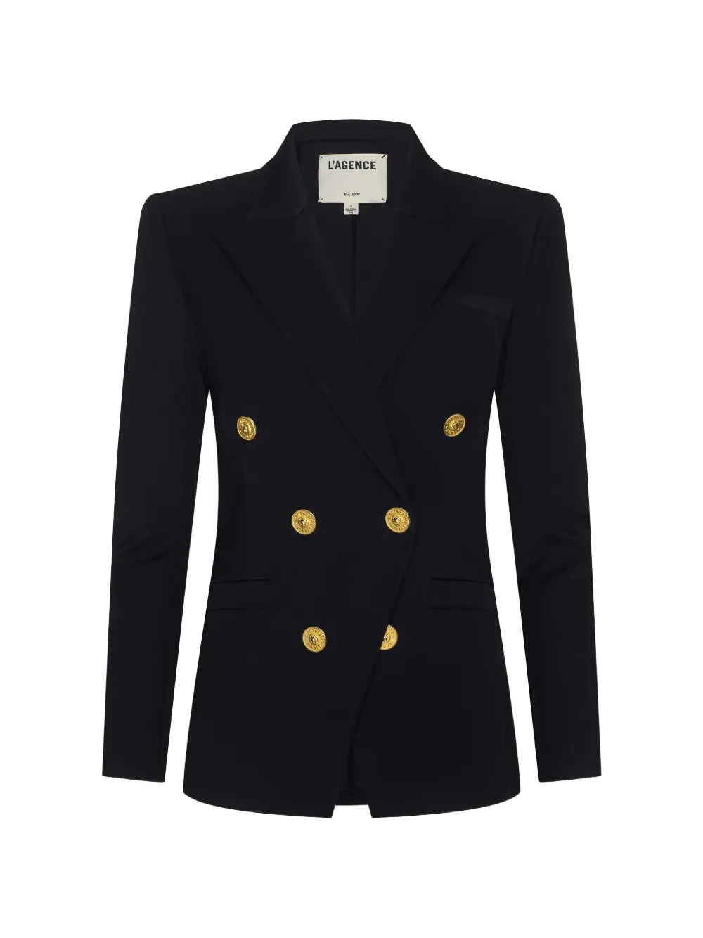 L'Agence Kyomi button blazer - Nero