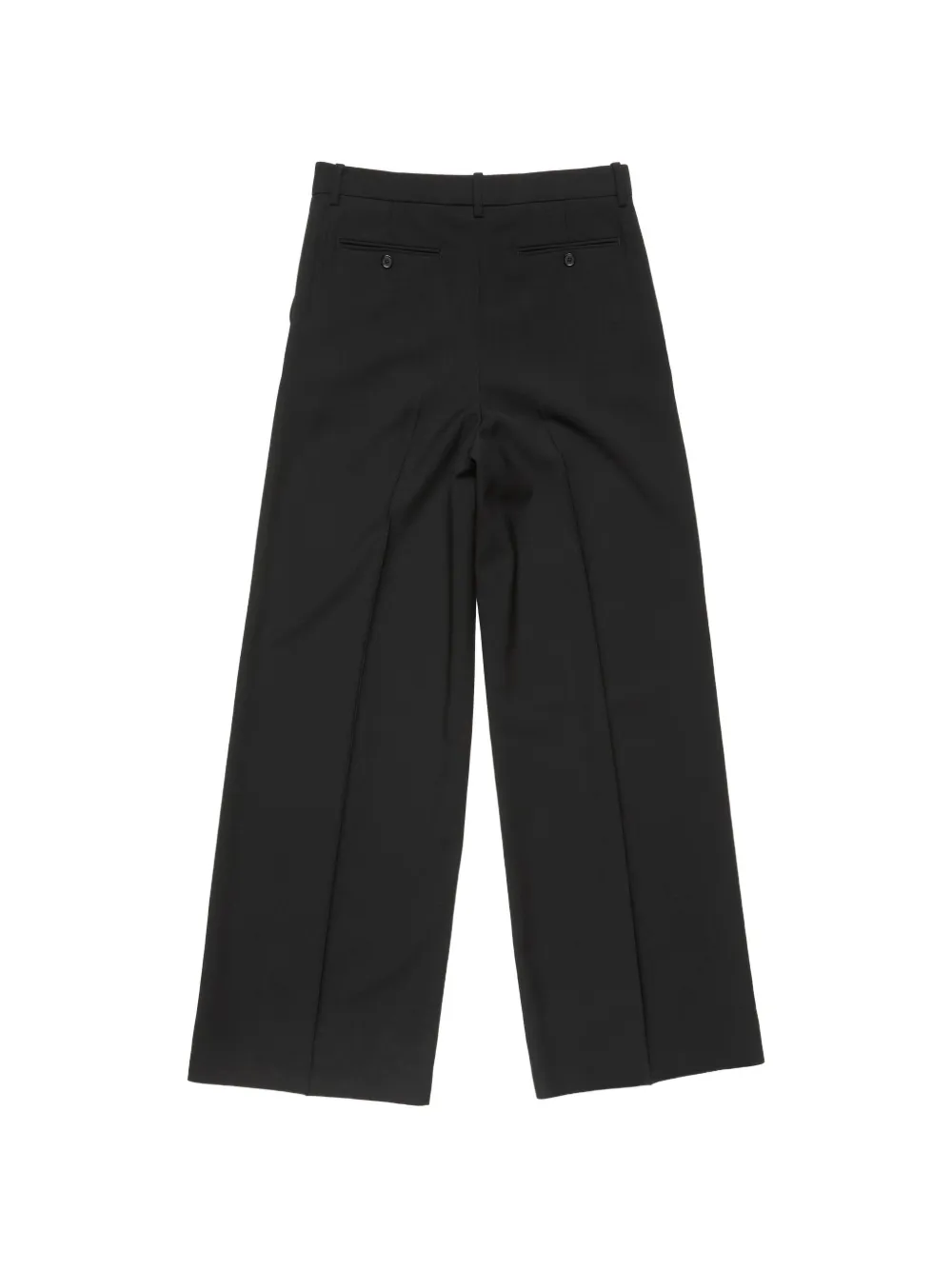 Acne Studios Straight broek Zwart