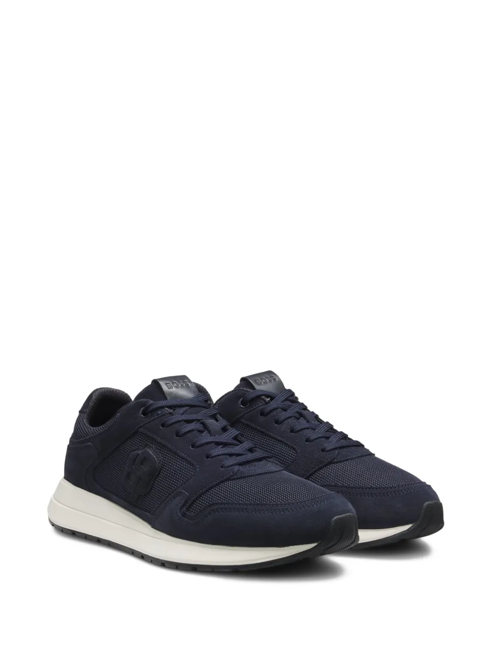 BOSS em ed running sneakers Blauw