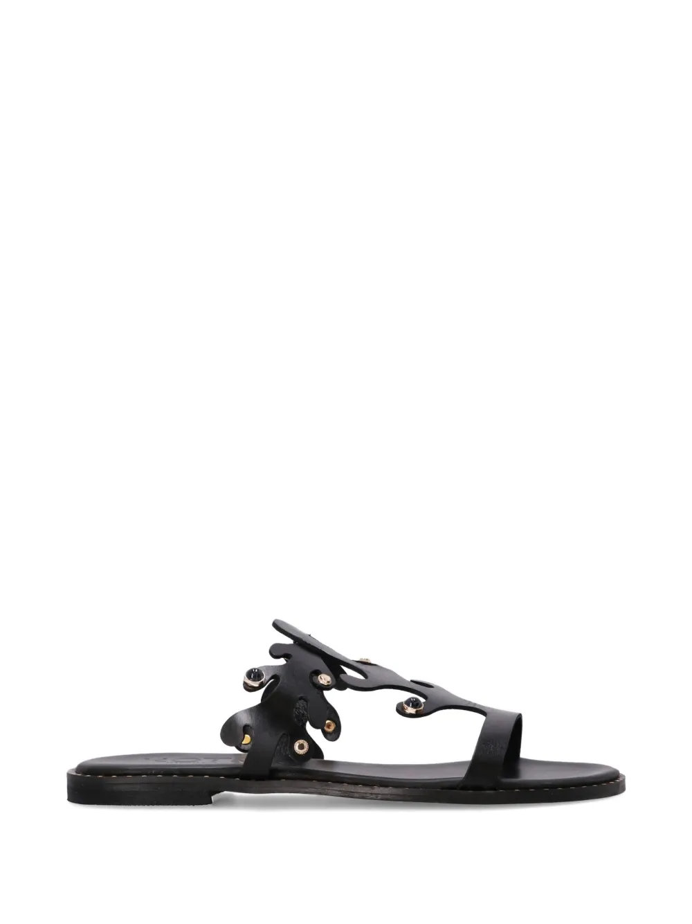 Kotris Sandals embellished sandals Zwart
