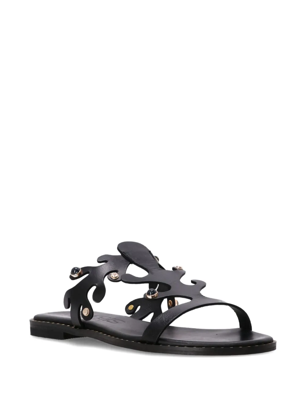 Kotris Sandals embellished sandals Zwart