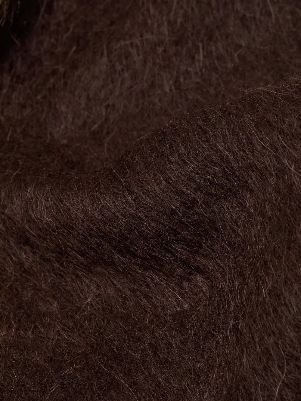 Acne Studios Sjaal met franje Bruin
