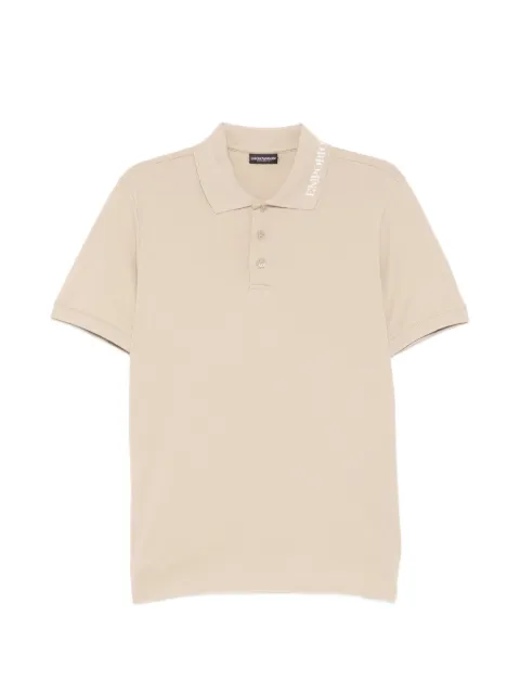 Emporio Armani playera tipo polo con logo
