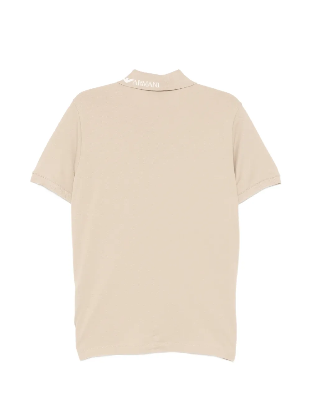 Emporio Armani Poloshirt met logo Beige