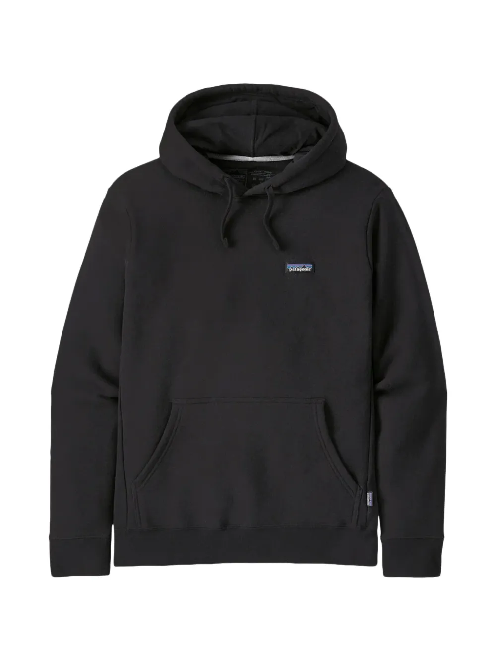 Patagonia Felpa con cappuccio e logo - Nero