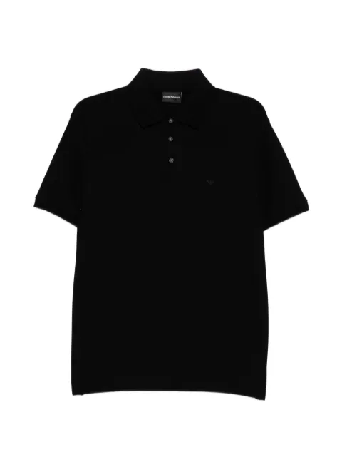 Emporio Armani Polo con logo ricamato