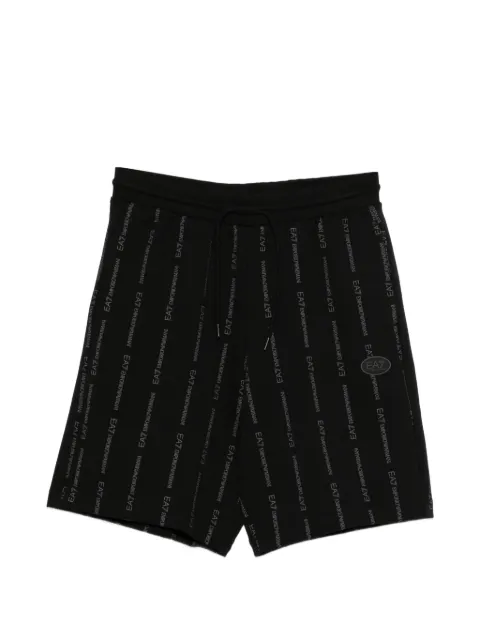 Ea7 Emporio Armani logo-print shorts