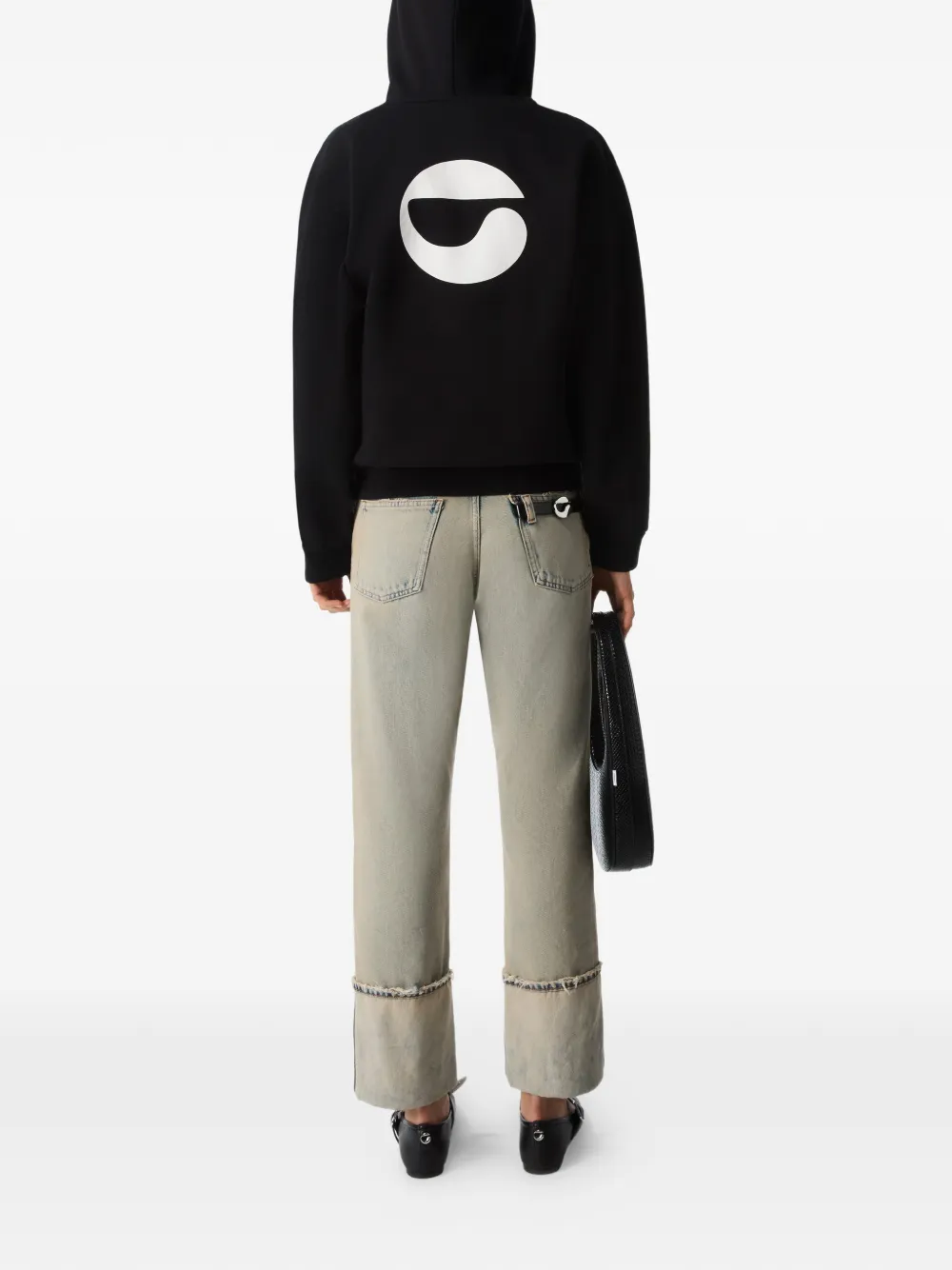  Coperni Logo-print Hoodie - Black 