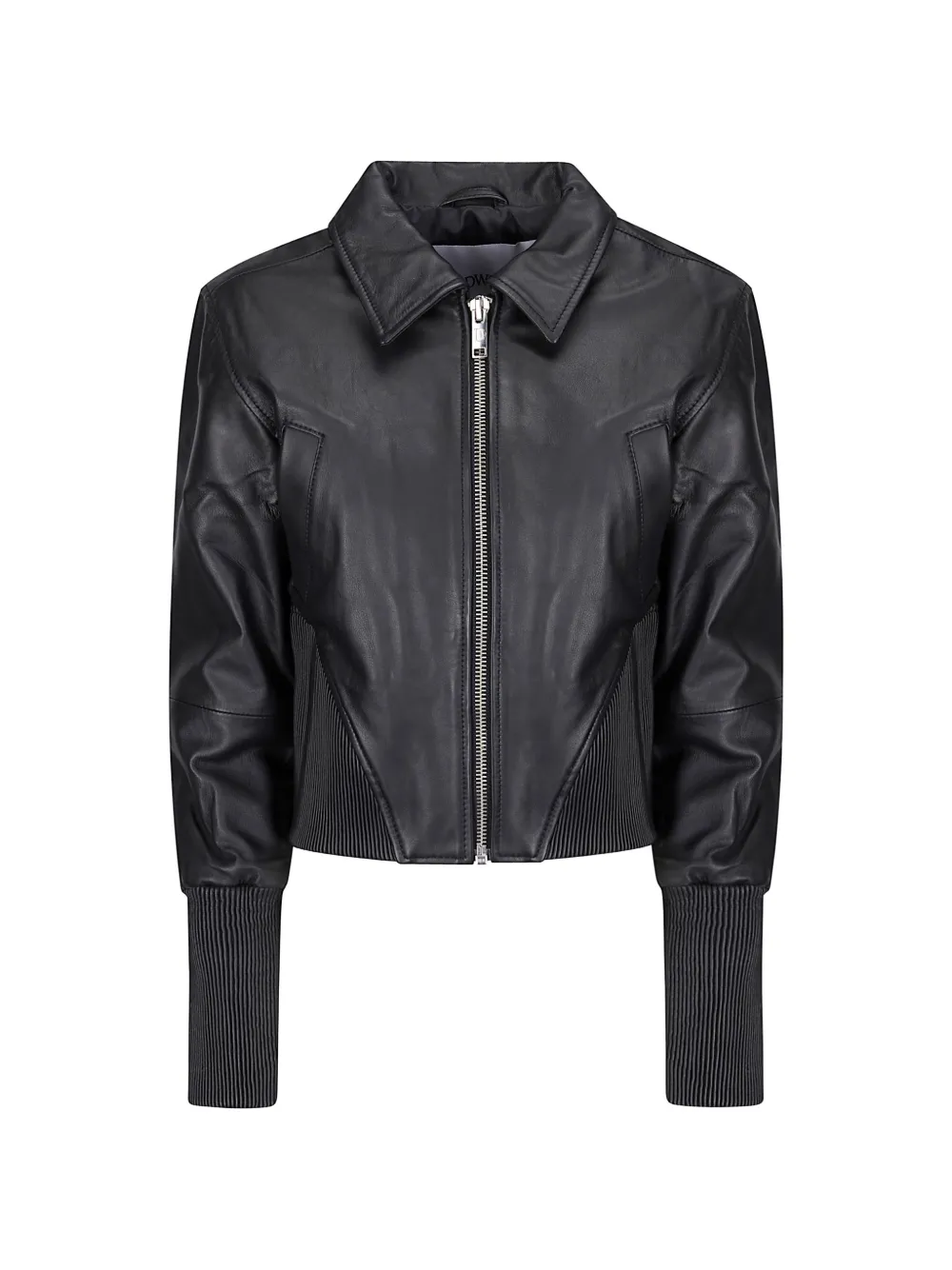 DEADWOOD Angel leather jacket - Nero