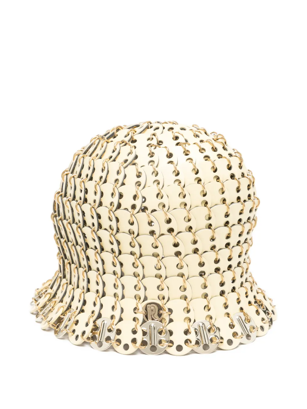  Rabanne Logo-plaque Hat - Yellow 