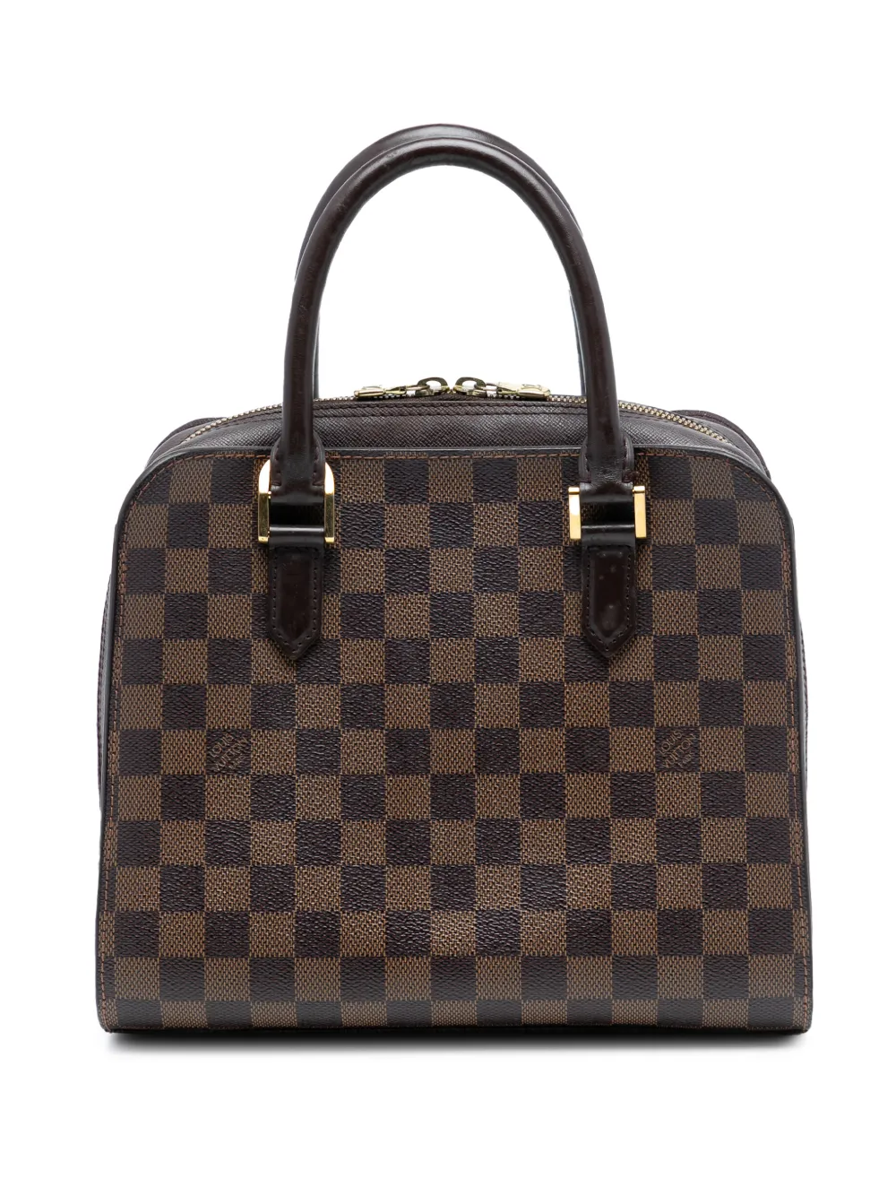 Louis Vuitton Pre-Owned 2003 Damier Ebene Triana handbag - Brown