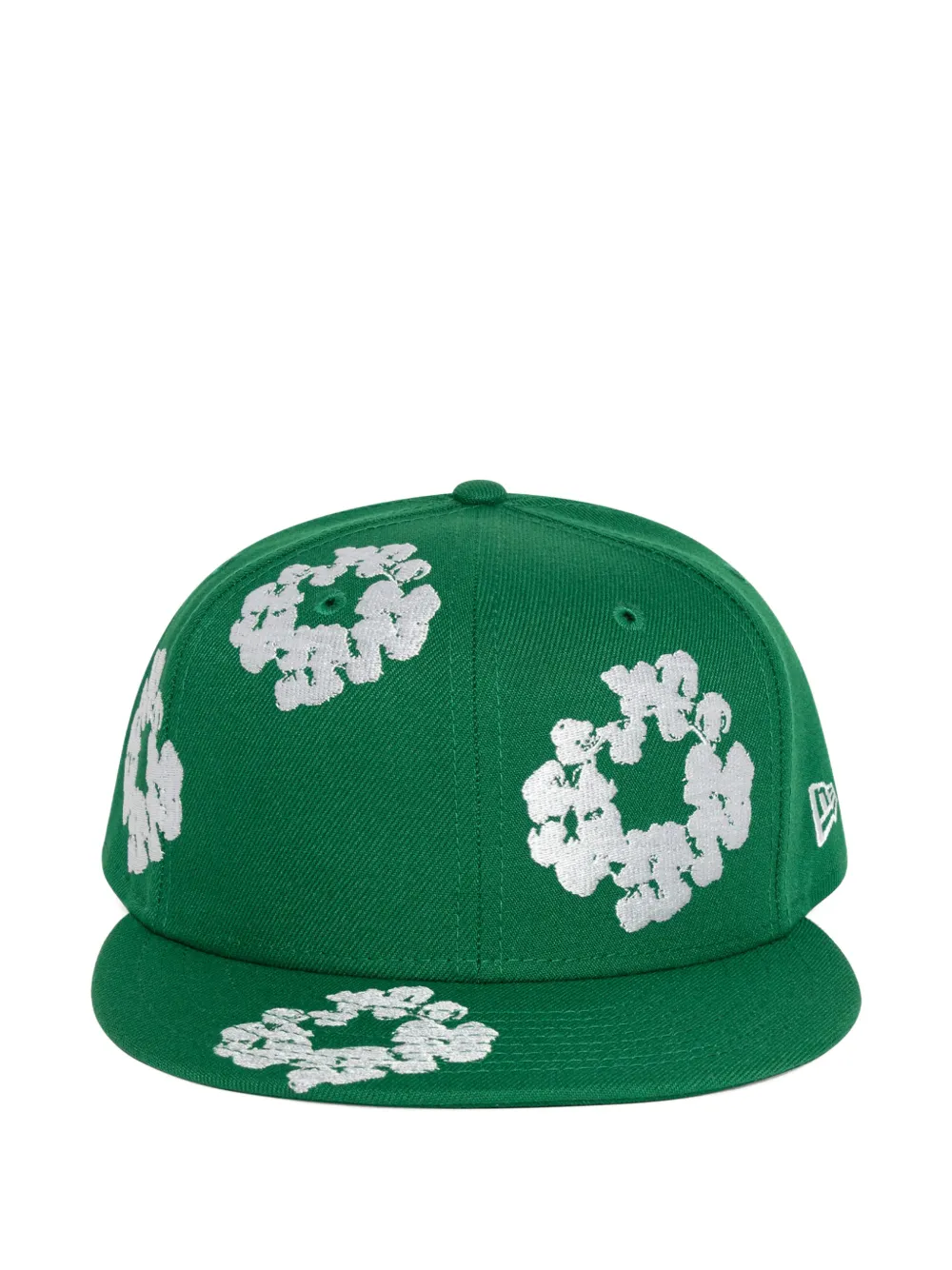 Denim Tears embroidered baseball cap - Verde